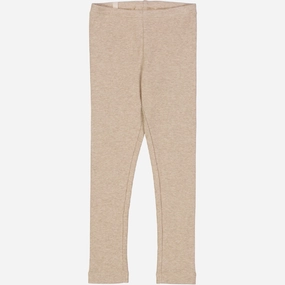 Jersey Leggings - cappuccino melange Soft touch finish City Walk Rib Knit