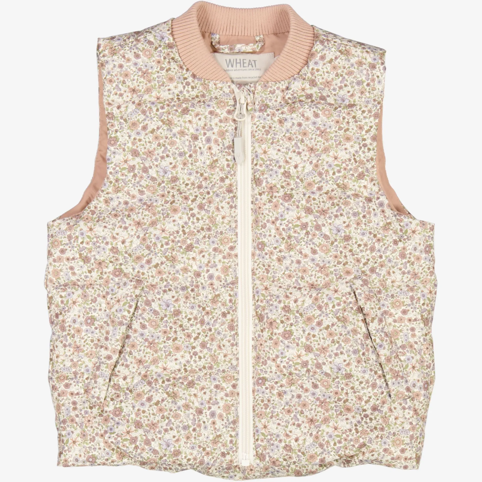Summer Puffer Waistcoat Andre - summer flowers Selection