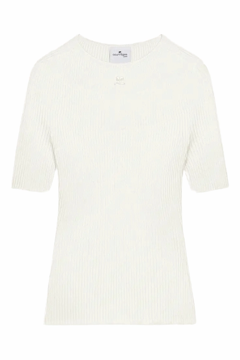 Breathable Wearable Solar Light Rib Sweater