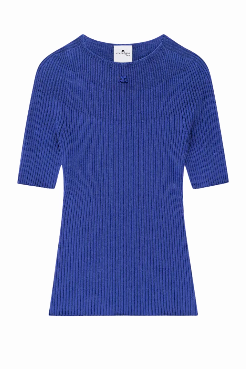 Solar Light Rib Sweater Modern Fit