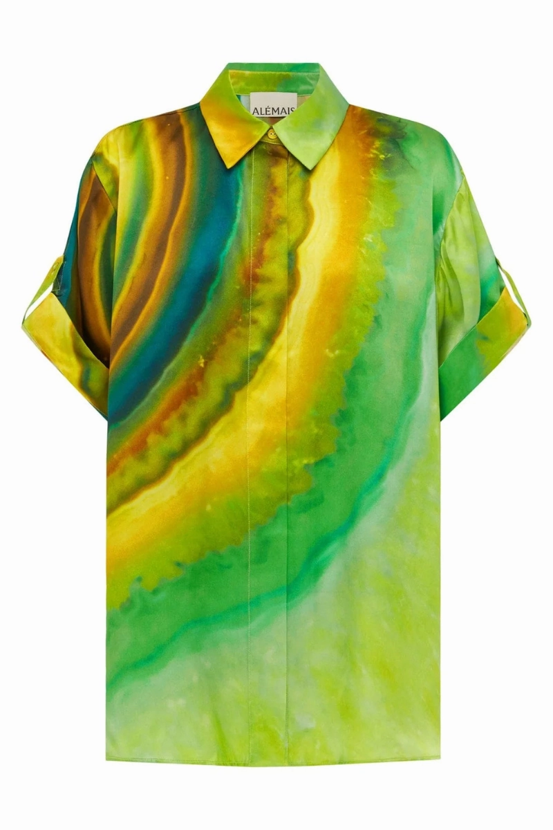 Iris Silk Shirt High Street Fashion