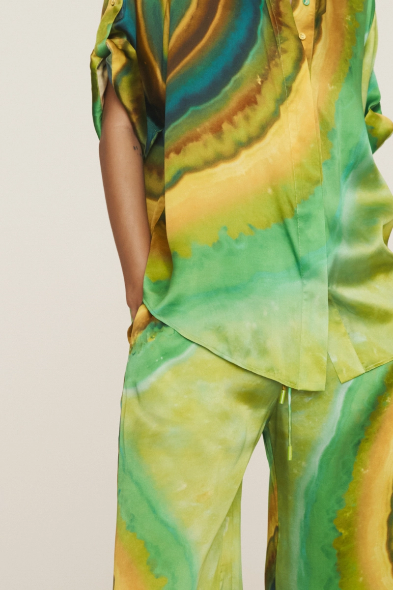 Iris Silk Shirt Effortless Style