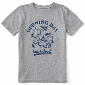 Kids Craft Opening Day '24 Baseball Short Sleeve Crusher Tee Seasonal Comfort Style in demand