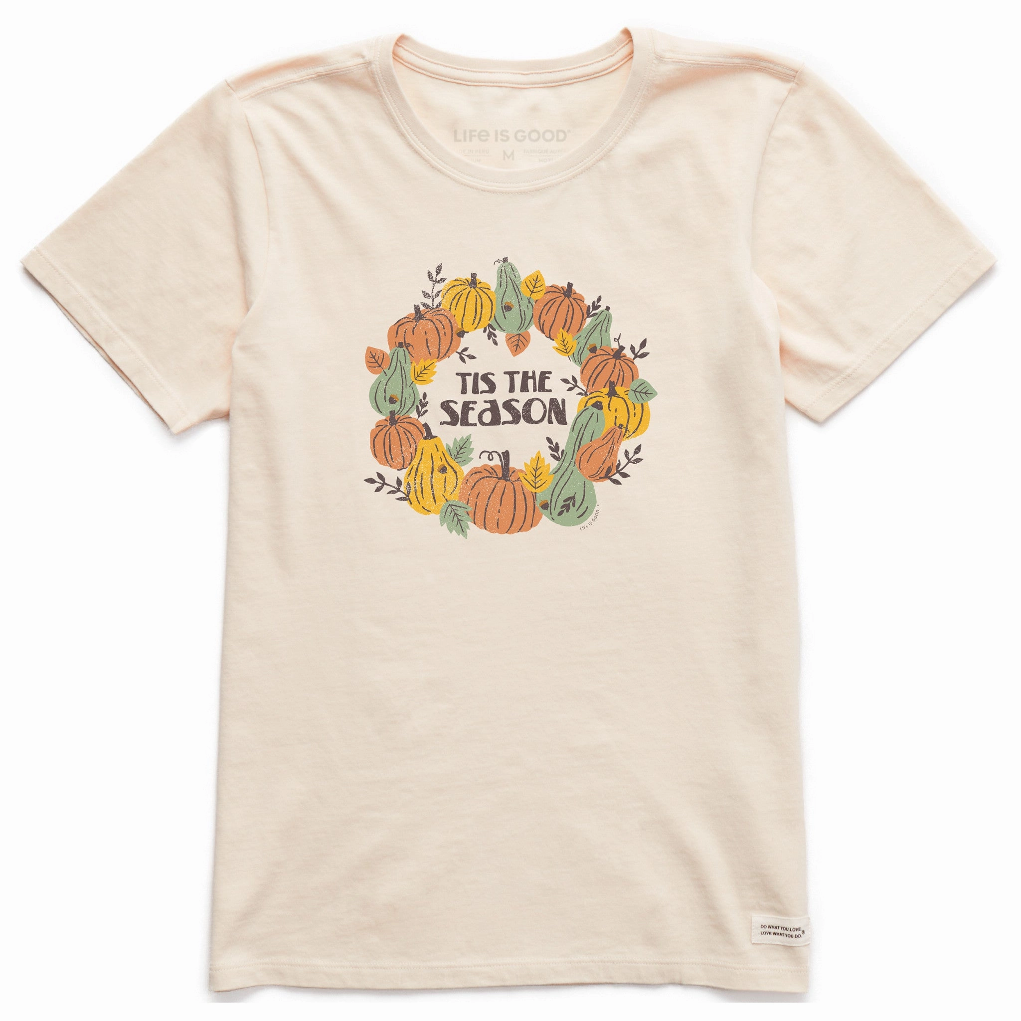 Women's Tis the Season Short Sleeve Crusher Tee Ultra Soft Finish Stylish Layer Look