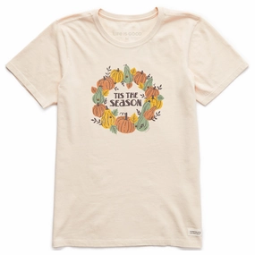 Summer Style Women's Tis the Season Short Sleeve Crusher Tee