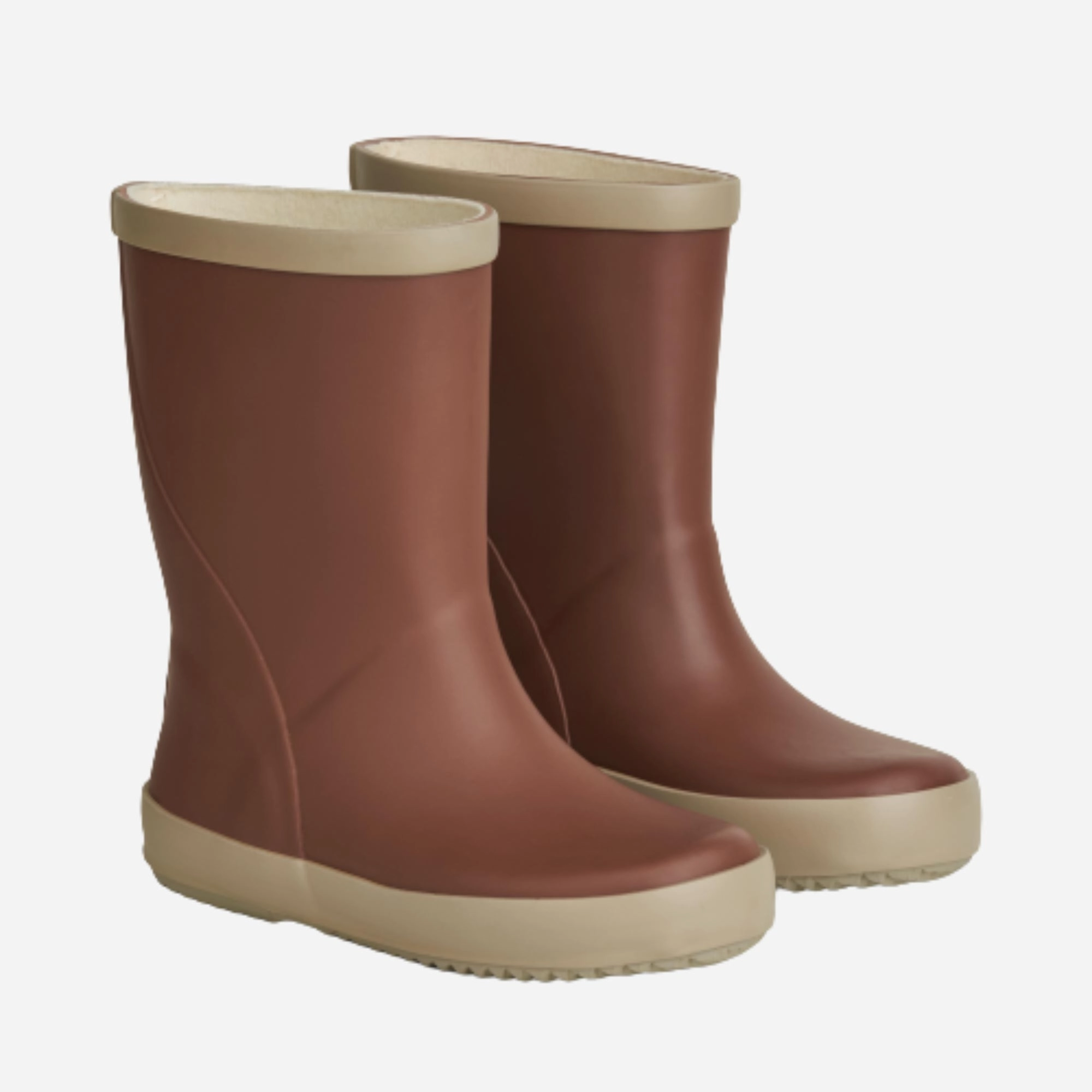 Rubber Boot Alpha Solid - dry clay Breathable Cold Weather Commuter