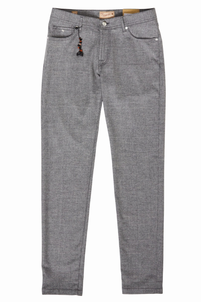 Cool Plaid Pants Breathable layers High Durability Thread