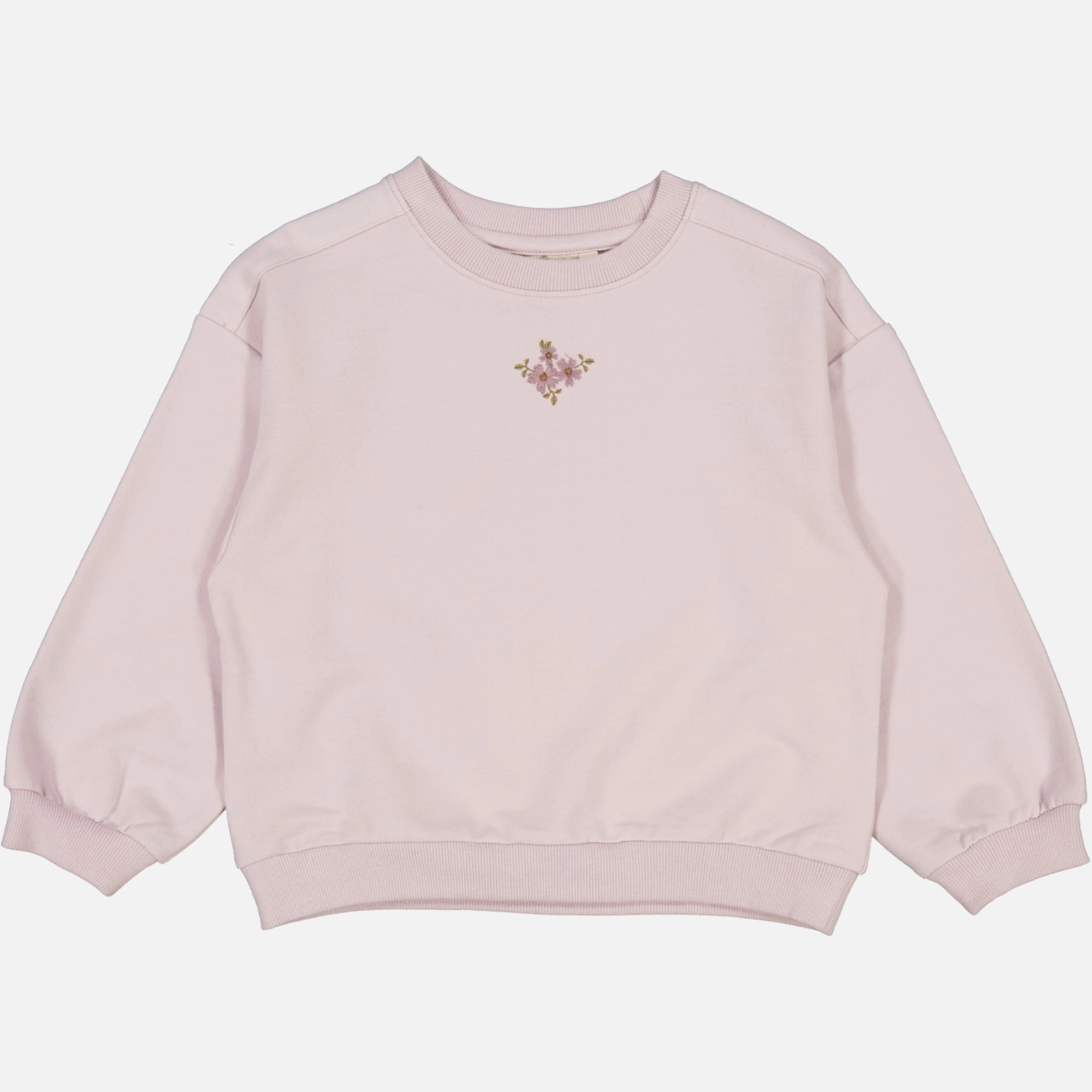Sweatshirt Eliza Embroidery - soft lilac Thermal Lining snap buttoned