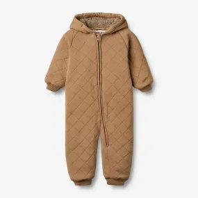 Thermo Suit Krammo - hazel Quick Release Buckle Organic Cotton Blend