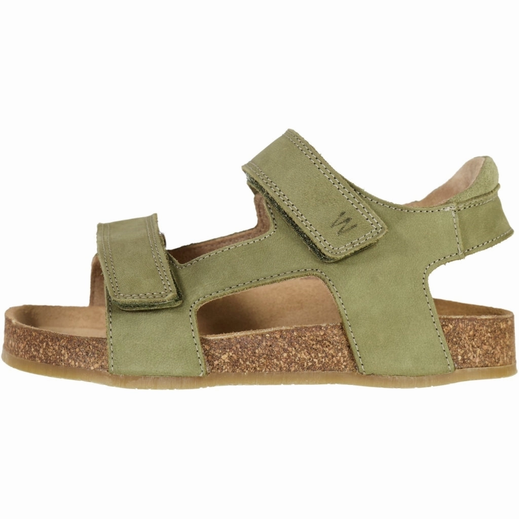 Corey sandal - heather green Walking-Friendly Shoes Outdoor Flats