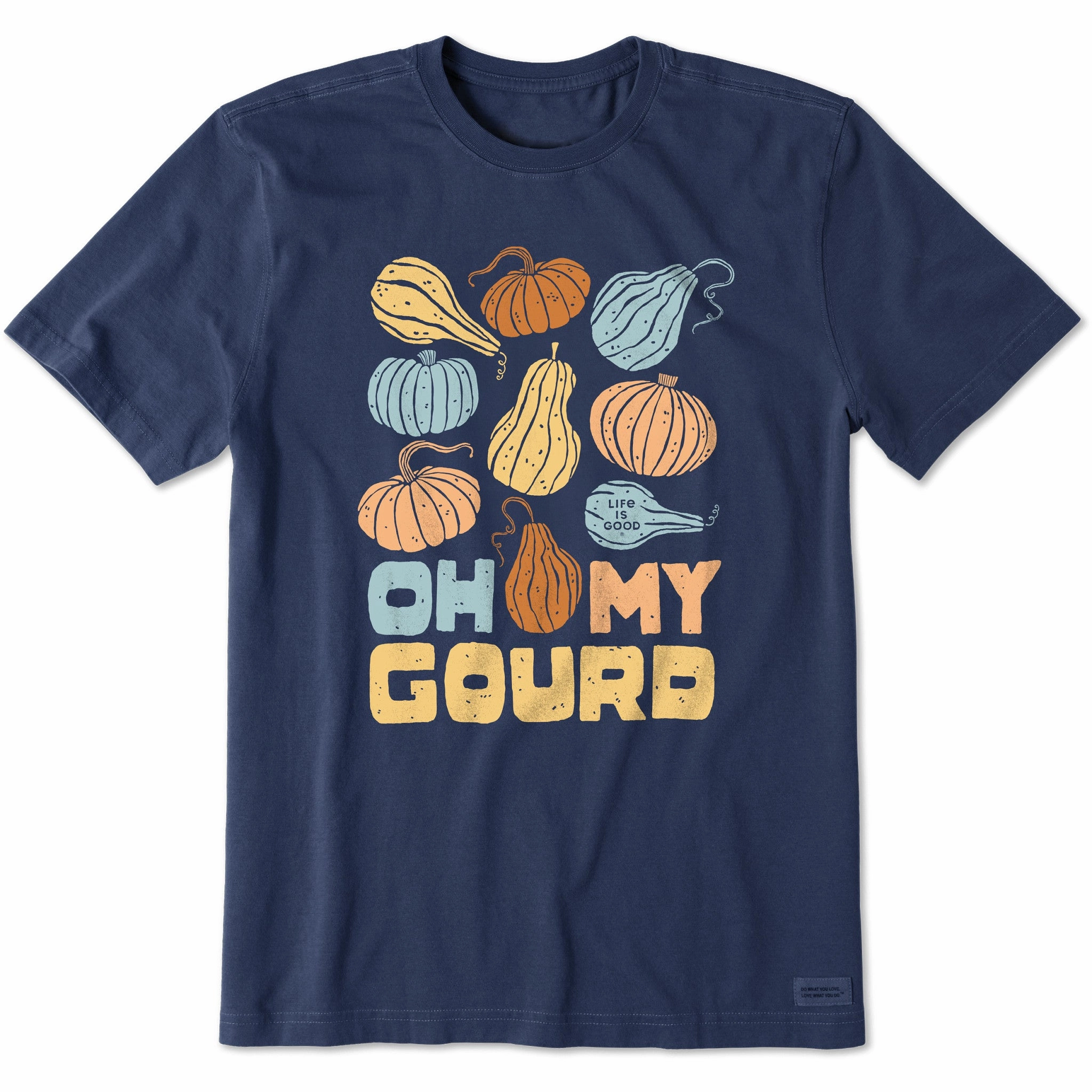 Men's Oh My Gourd Medley Short Sleeve Crusher Tee Bold Style