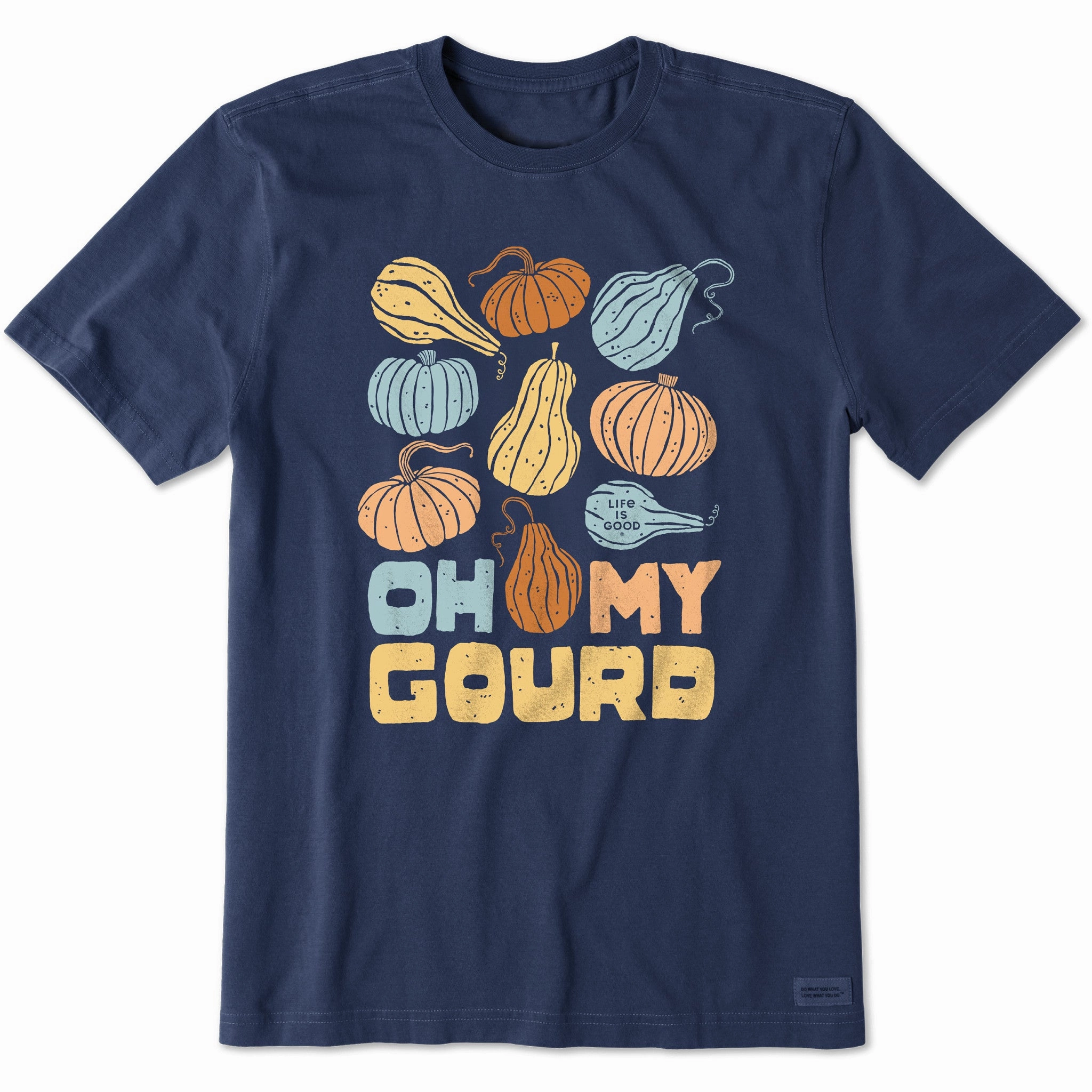 Minimal Layers Men's Oh My Gourd Medley Short Sleeve Crusher Tee