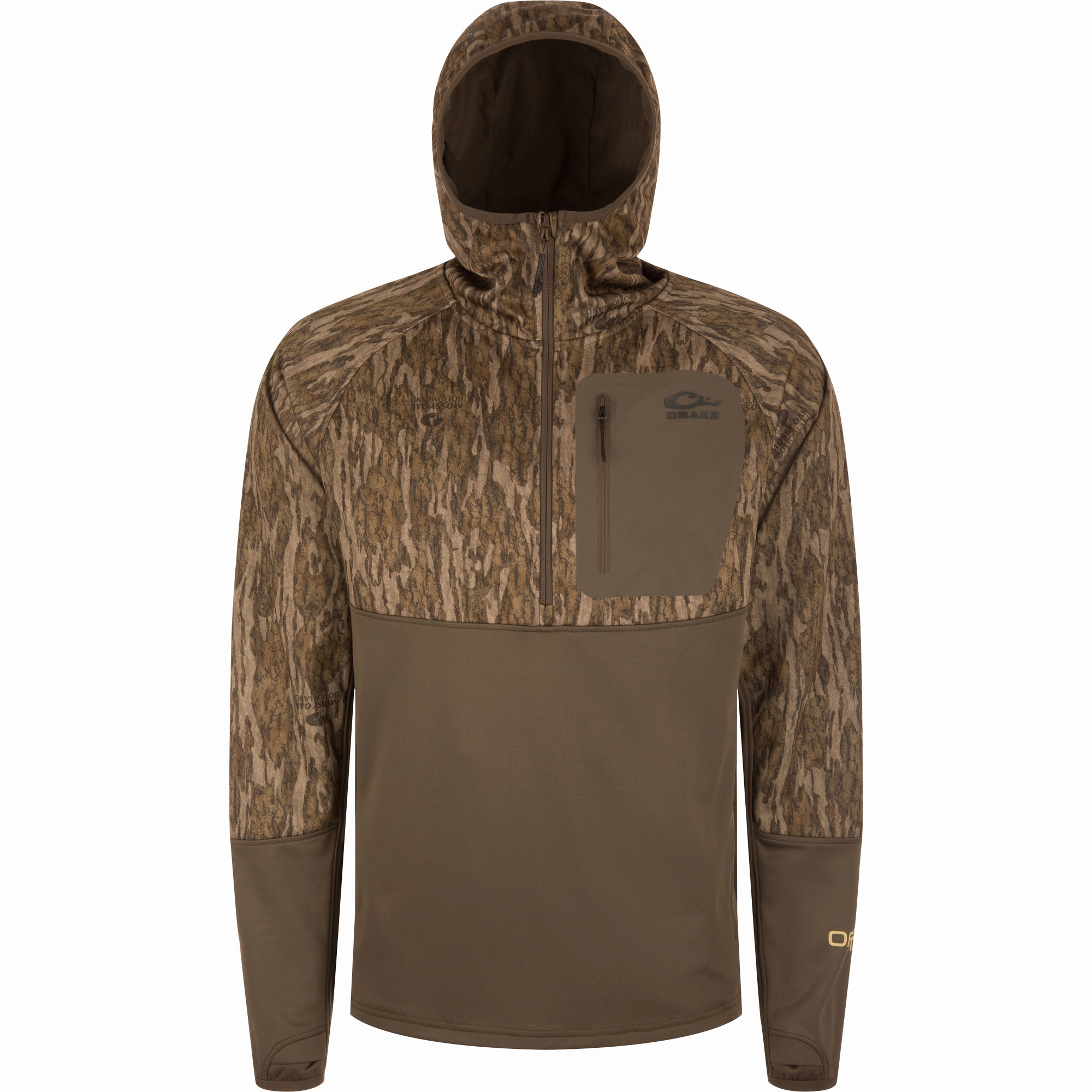 Stretchable Fit MST Offset 2.0 Half Zip Hoodie