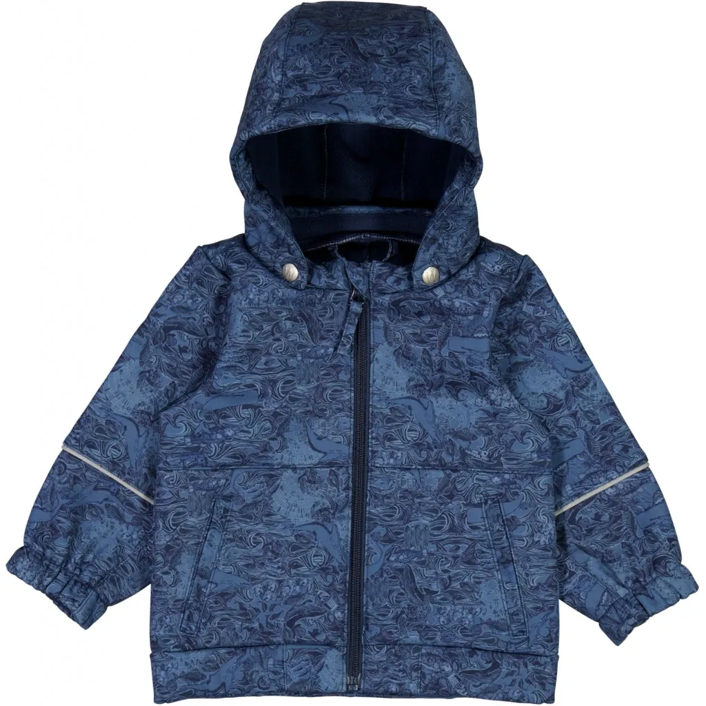 Softshell Jacket Henning - navy linoleum Cozy Touch