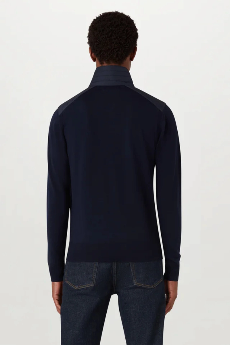 Fashion Essential Stretchable Fabric Kilmington Quarter-Zip Jumper