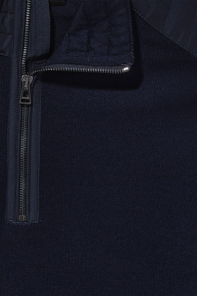 Kilmington Quarter-Zip Jumper Relaxed Comfort Fit