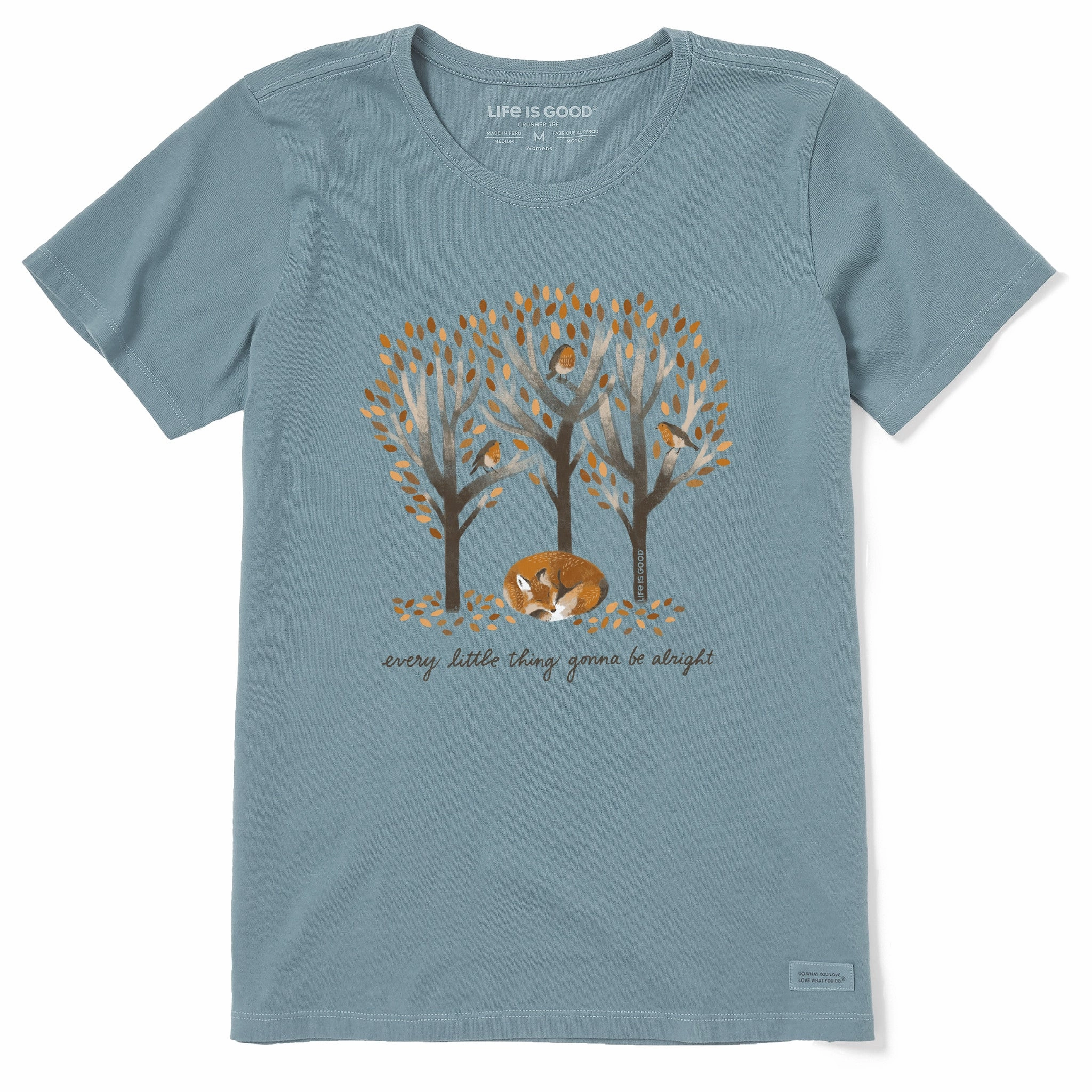 Women's Every Little Thing Fox Short Sleeve Tee Smooth Finish