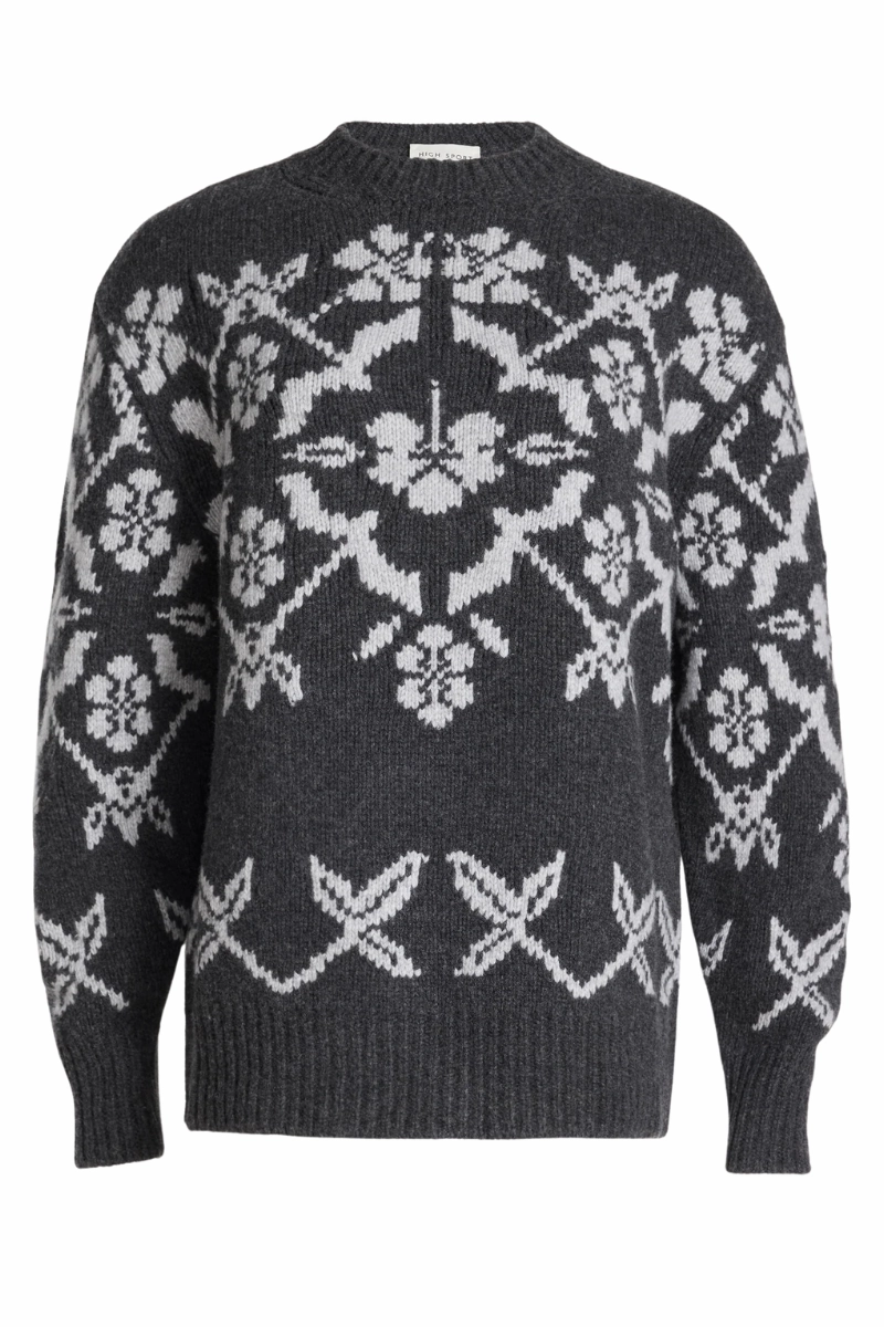 No Bulk Casual Performance Georgia Fairisle Sweater
