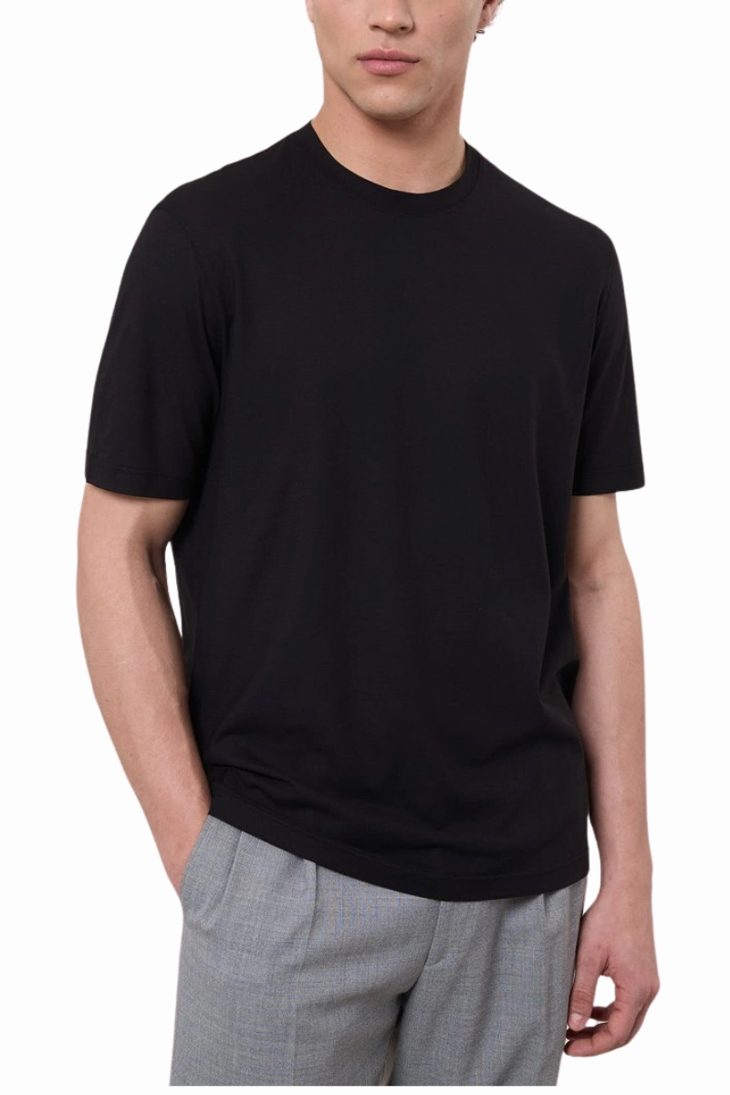 Crepe Jersey T-Shirt School spirit Laser Cut Edges