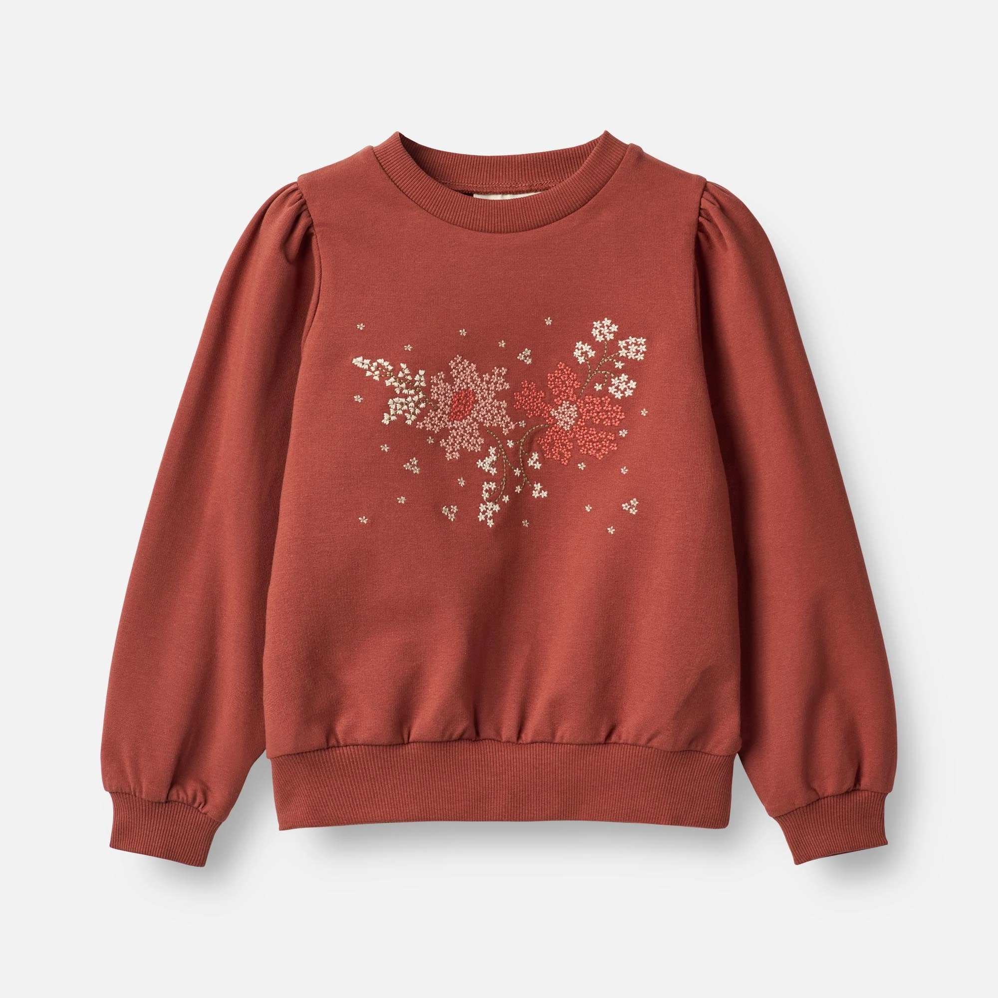 Sweatshirt Vega Embroidery - red product eco friendly conscience