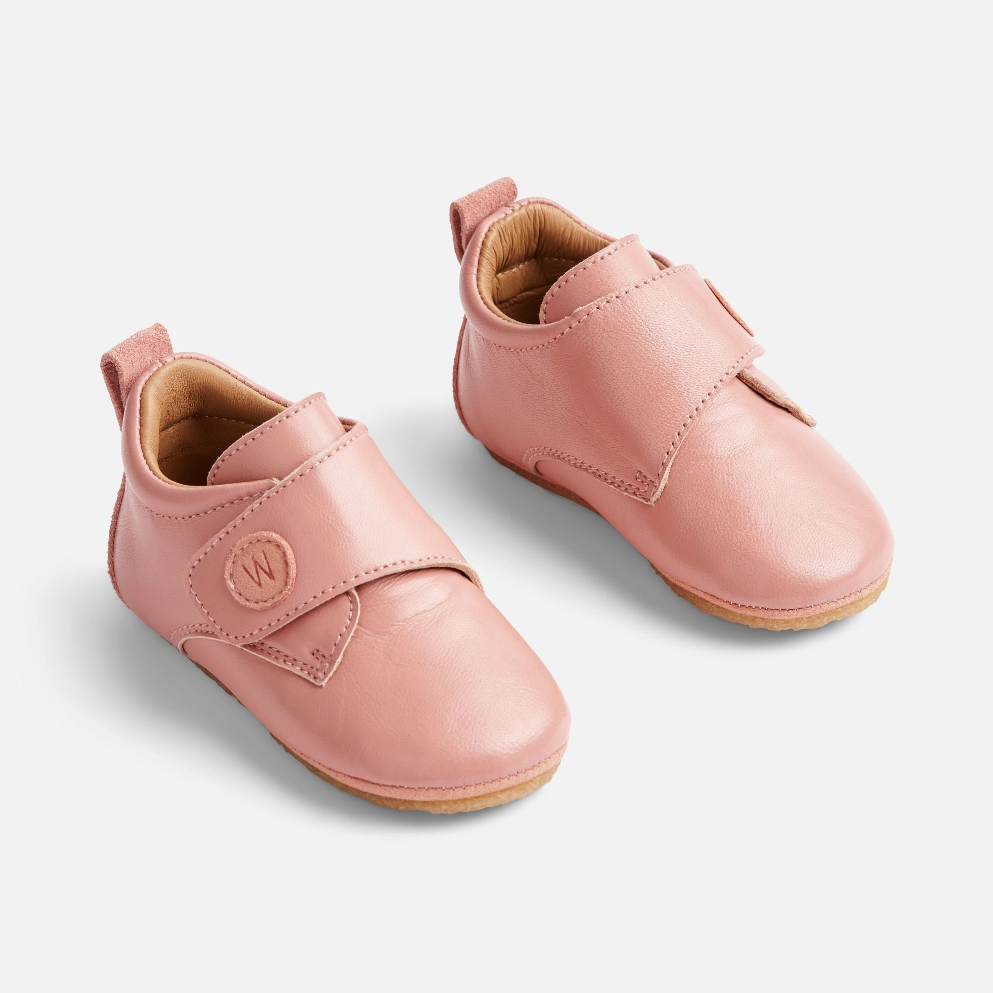 Dakota Leather Home Shoe | Baby - rose Anti Skid Market Vibe