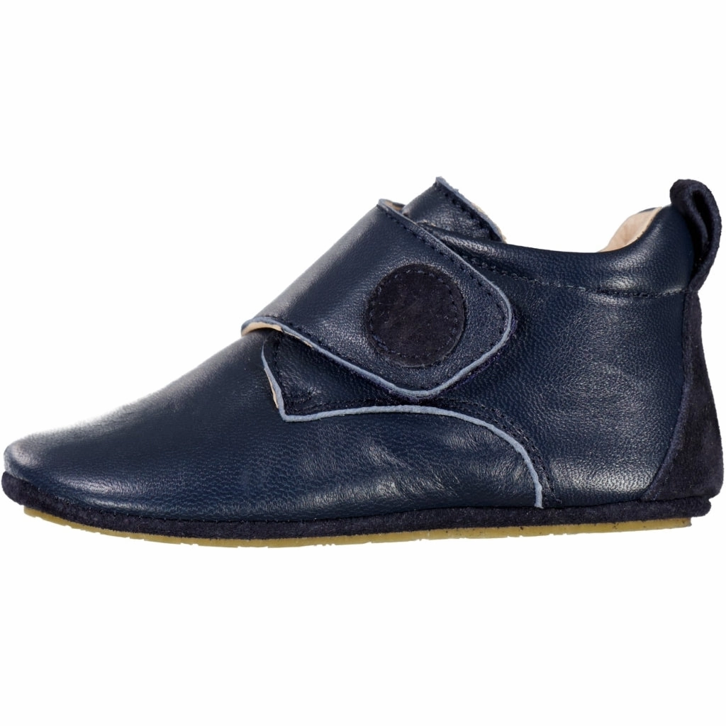 Dakota Leather Indoor Shoe - navy City Fresh Day-to-Day Wear