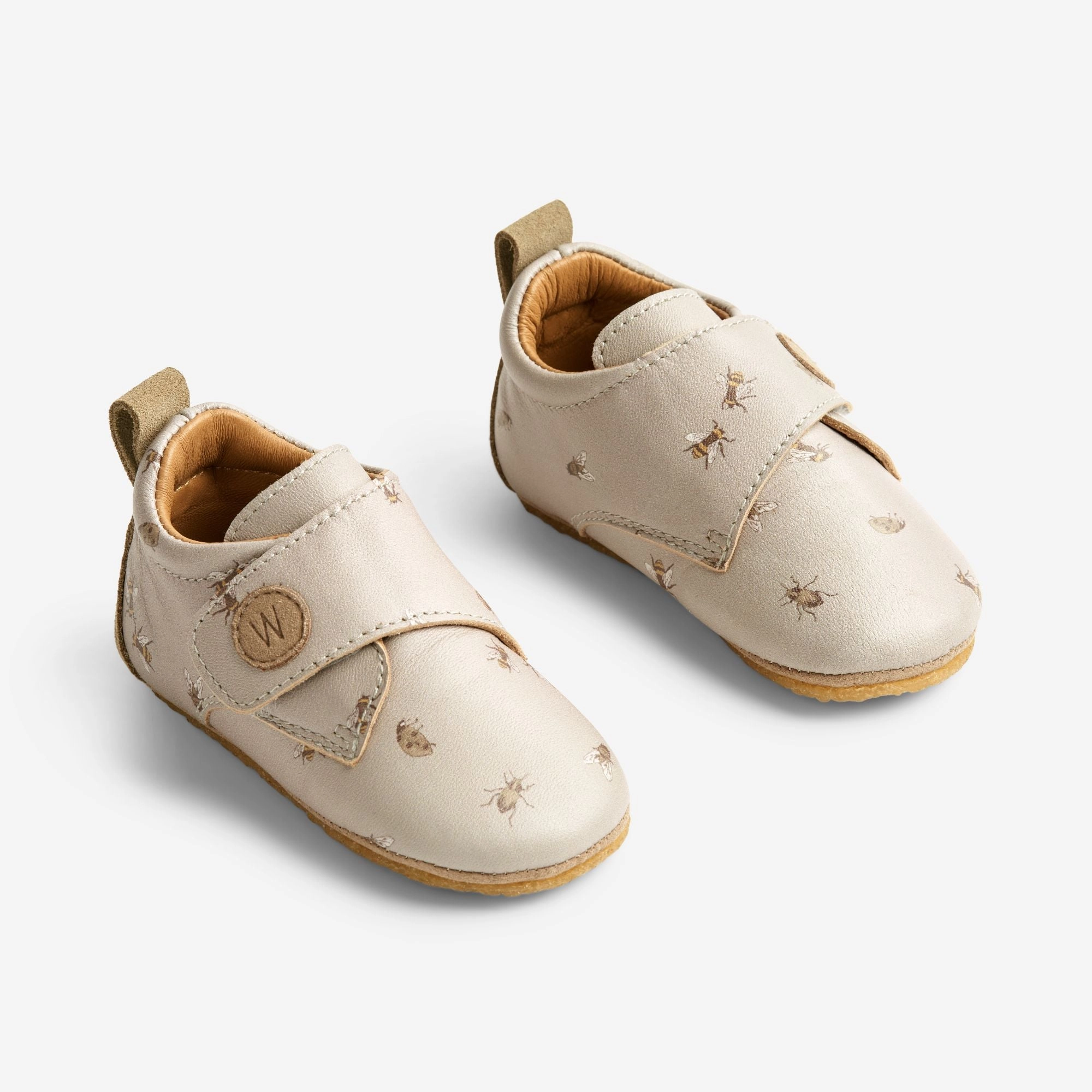Versatile Comfort Dakota Print Home Shoe | Baby - gravel bumblebee