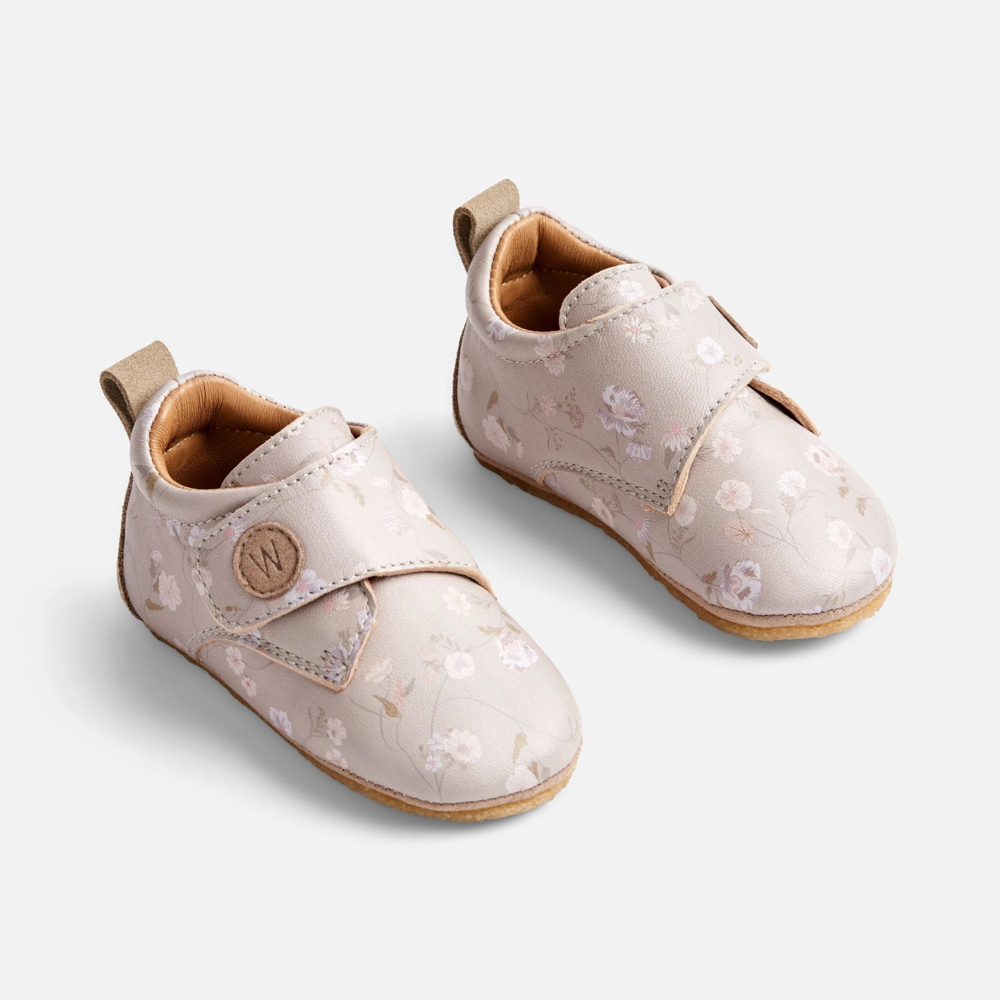 Cliff Step Sleek Sole Dakota Print Home Shoe | Baby - tangled flowers