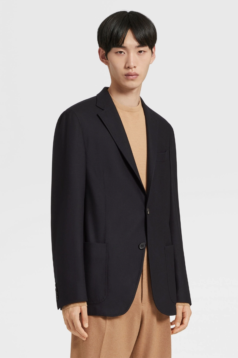 Trofeo Cashmere Jacket Tailored Wardrobe Sharp Style Fit