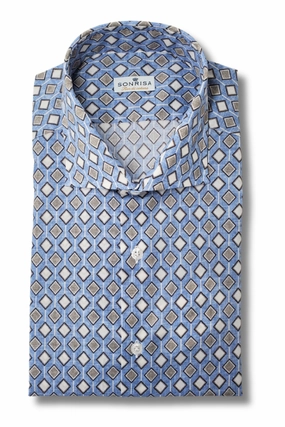 Core Chic Diamond Print Shirt