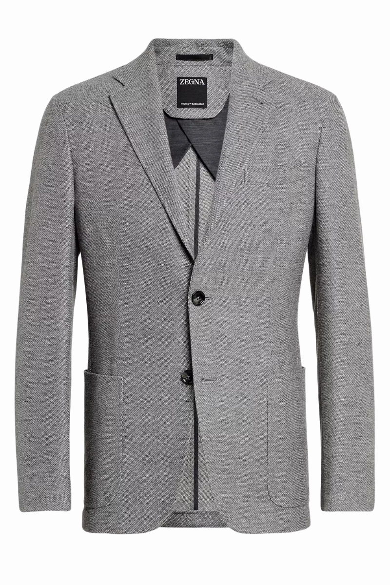 M??lange Trofeo Cashmere Jacket Sharp Look