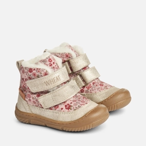 mountain boots Snow Winter Outdoor Hiking Dowi Pre Walker Velcro Tex | Baby - rose dust flowers