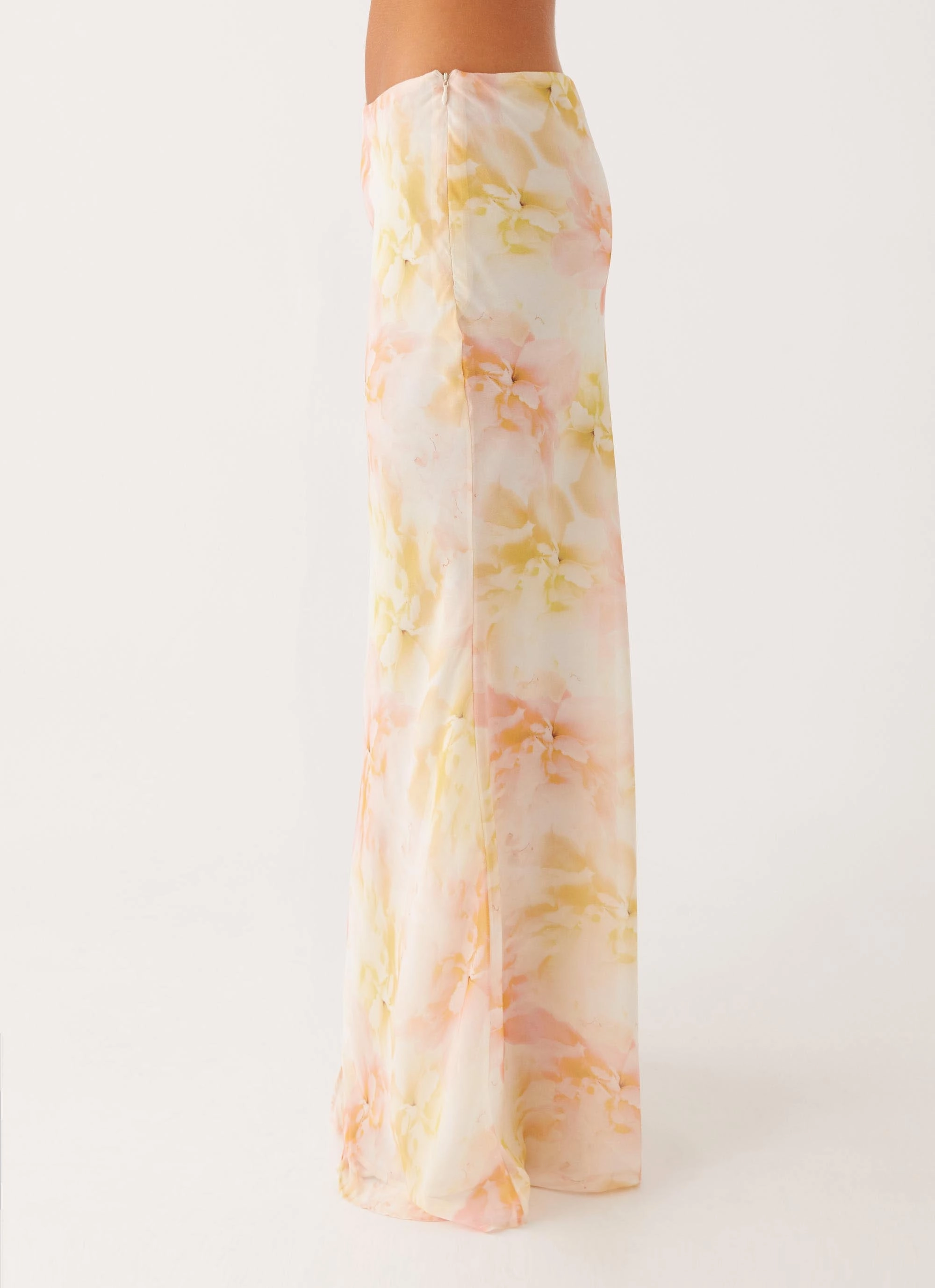 Harlow Chiffon Maxi Skirt - Floral Print mix and match