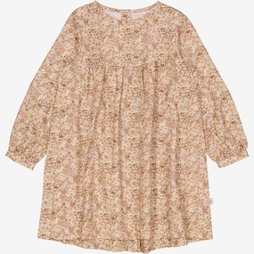 Silky Movement Dress Fenja - clam flowers