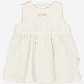 Casual and Stylish Urban Classic Dress Louisa | Baby - eggshell