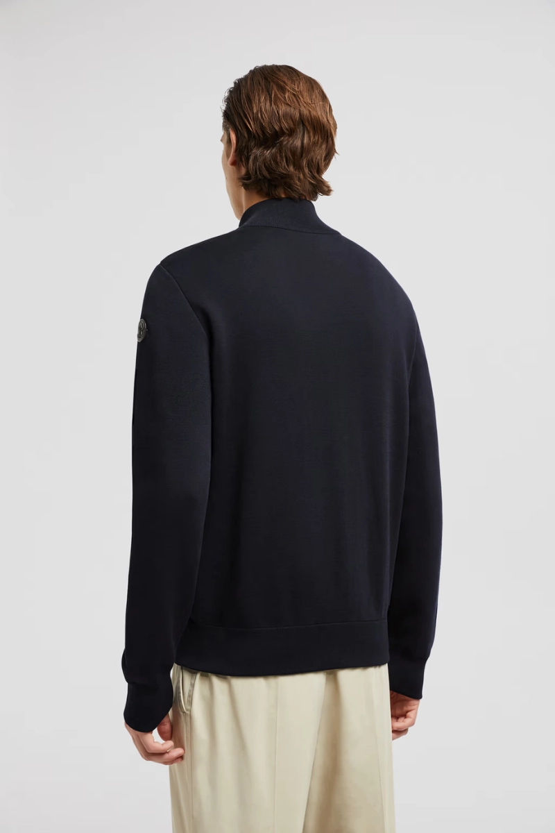 Padded Zip-Up Cardigan Lightweight Warmth