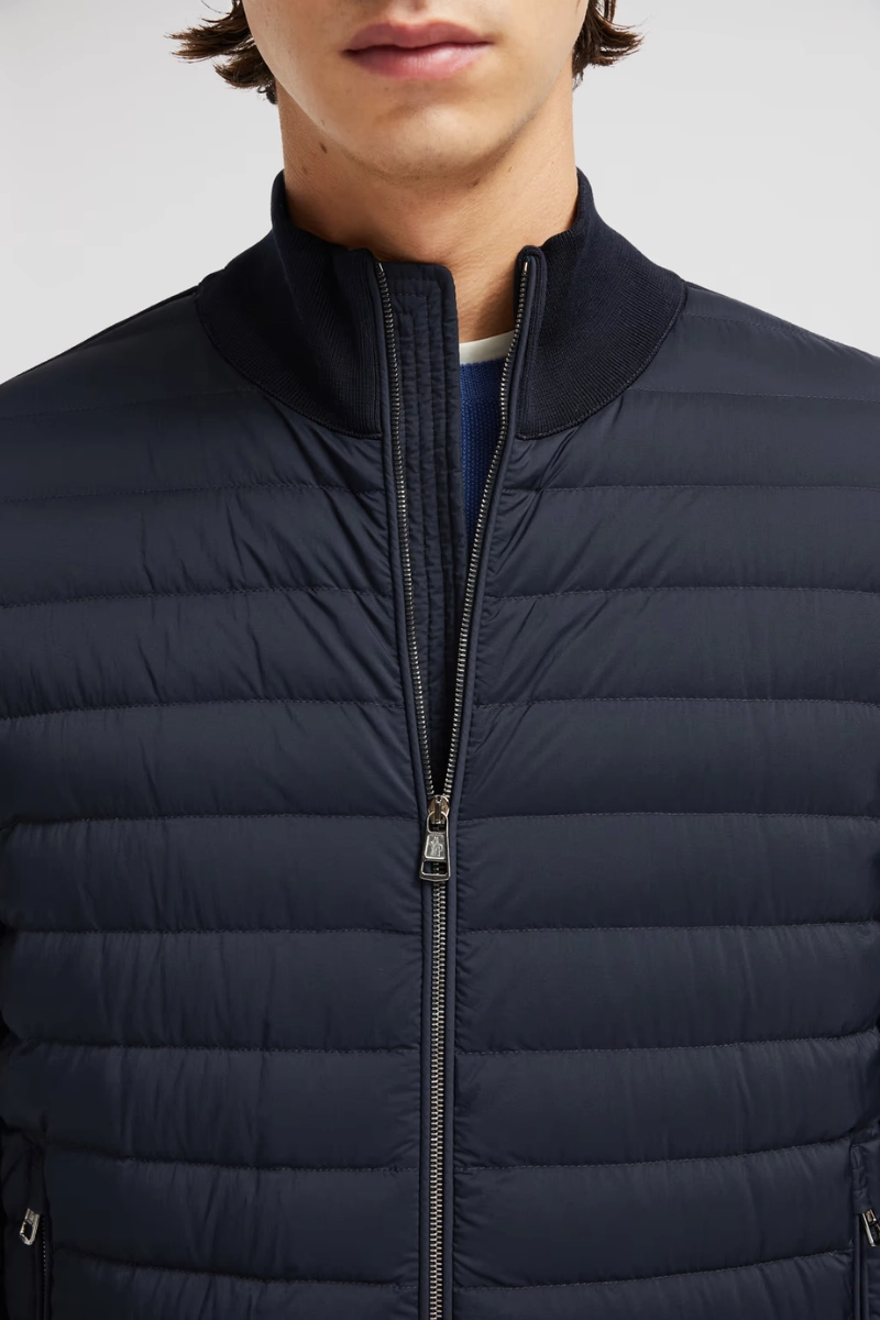 Budget - friendly Eco Friendly Padded Zip-Up Cardigan