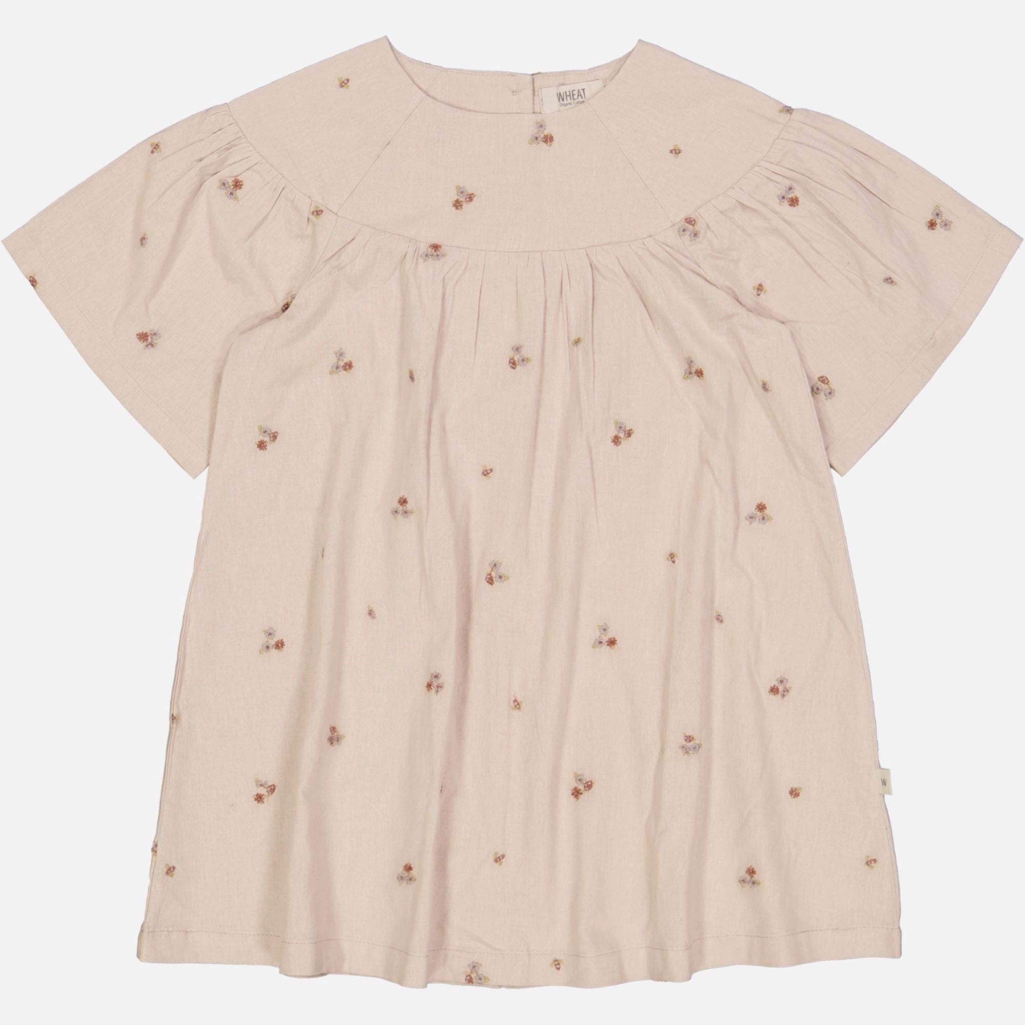 Polished Layer Dress Sille - embroidery flowers