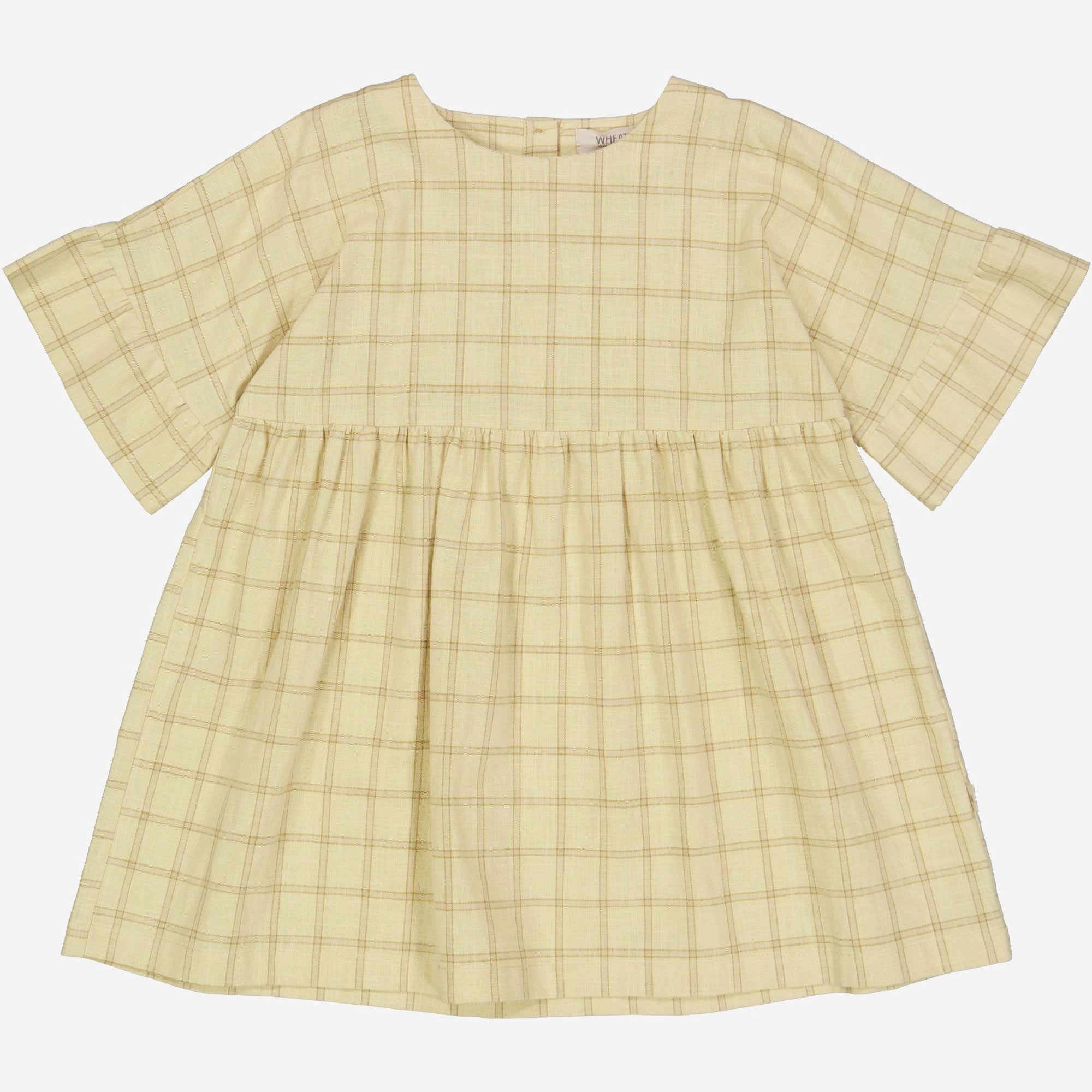Dress Siw - buttermilk check Timeless-Classic