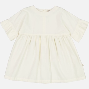 Dress Siw - eggshell polka-dot Artistic Vibe