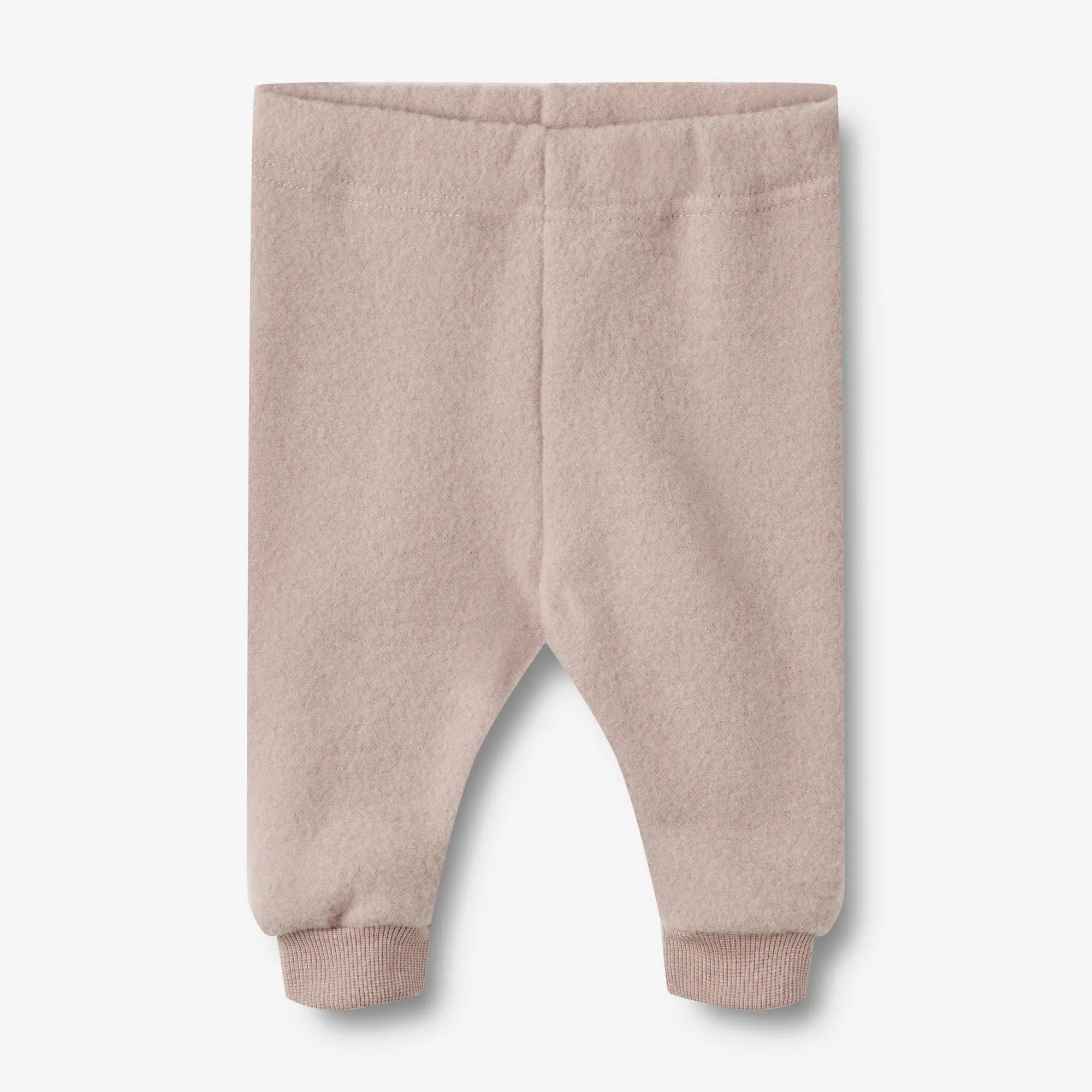 Wool Fleece Trousers Kinnie - dry rose All Purpose Ultra Soft Nap