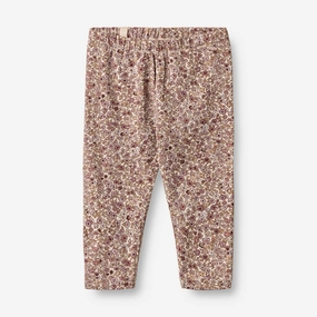 Jersey Leggings Jules | Baby - grey rose flowers Urban Cool Travel Enthusiast Outdoor Running