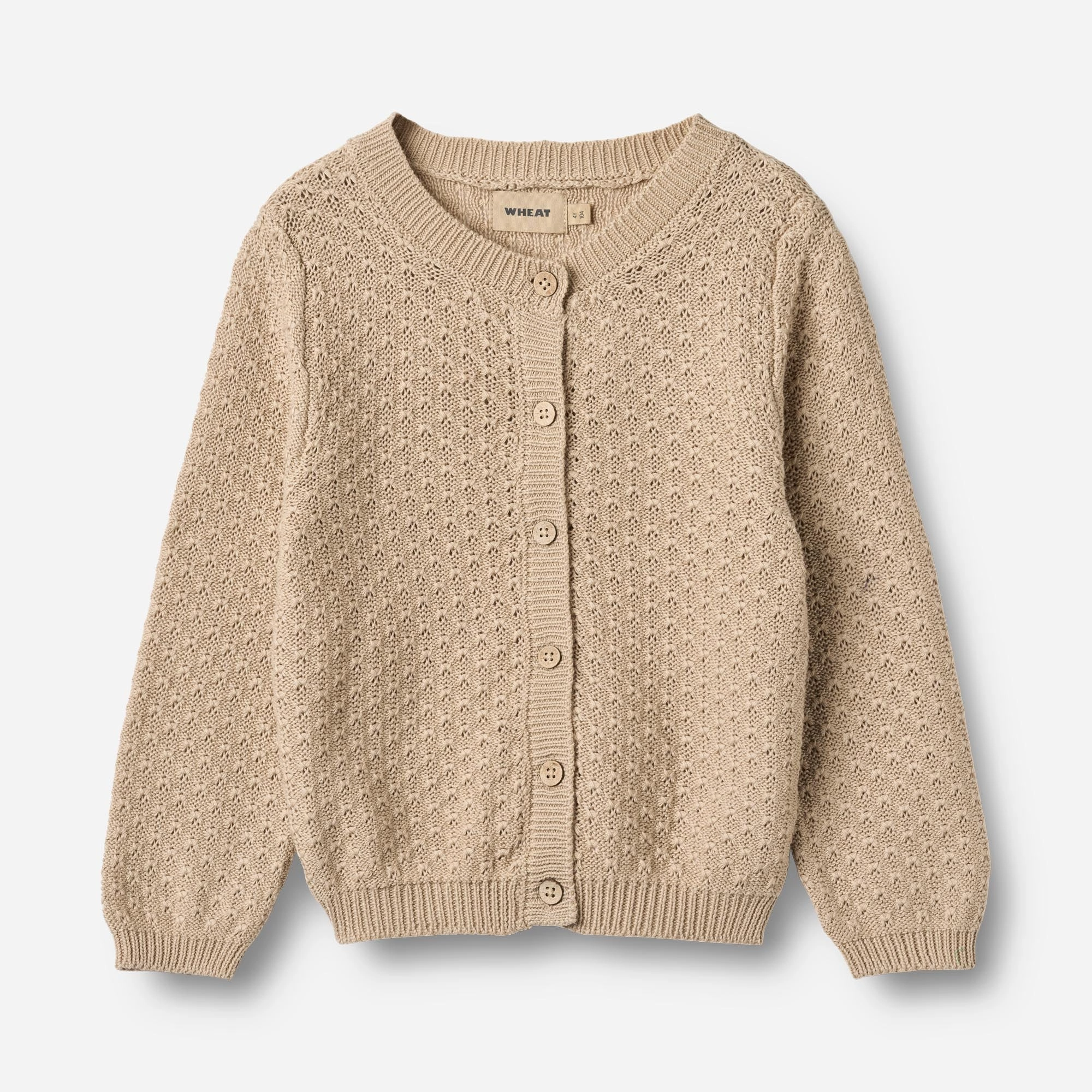 Seasonal Trend Knit Cardigan Magnella - warm sand