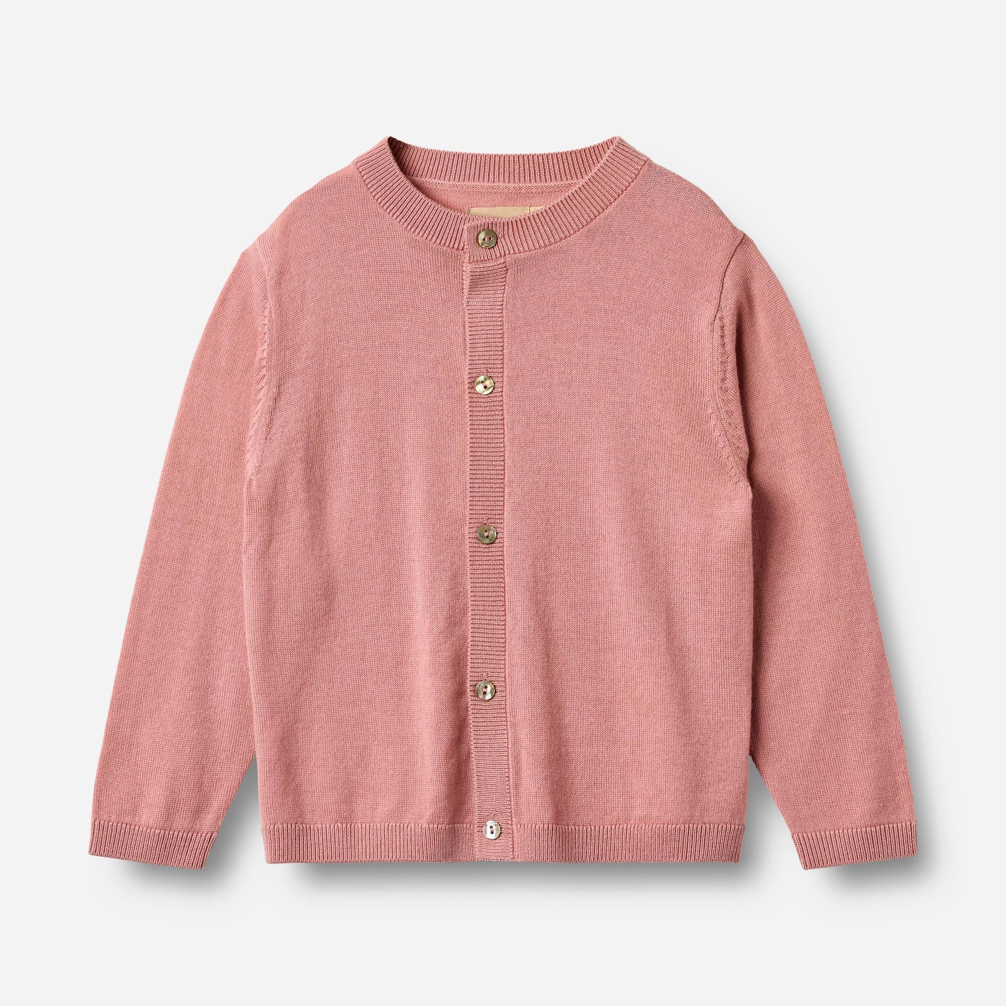 Lounge Vibe Warm Outfit Knit Cardigan Nico - rose