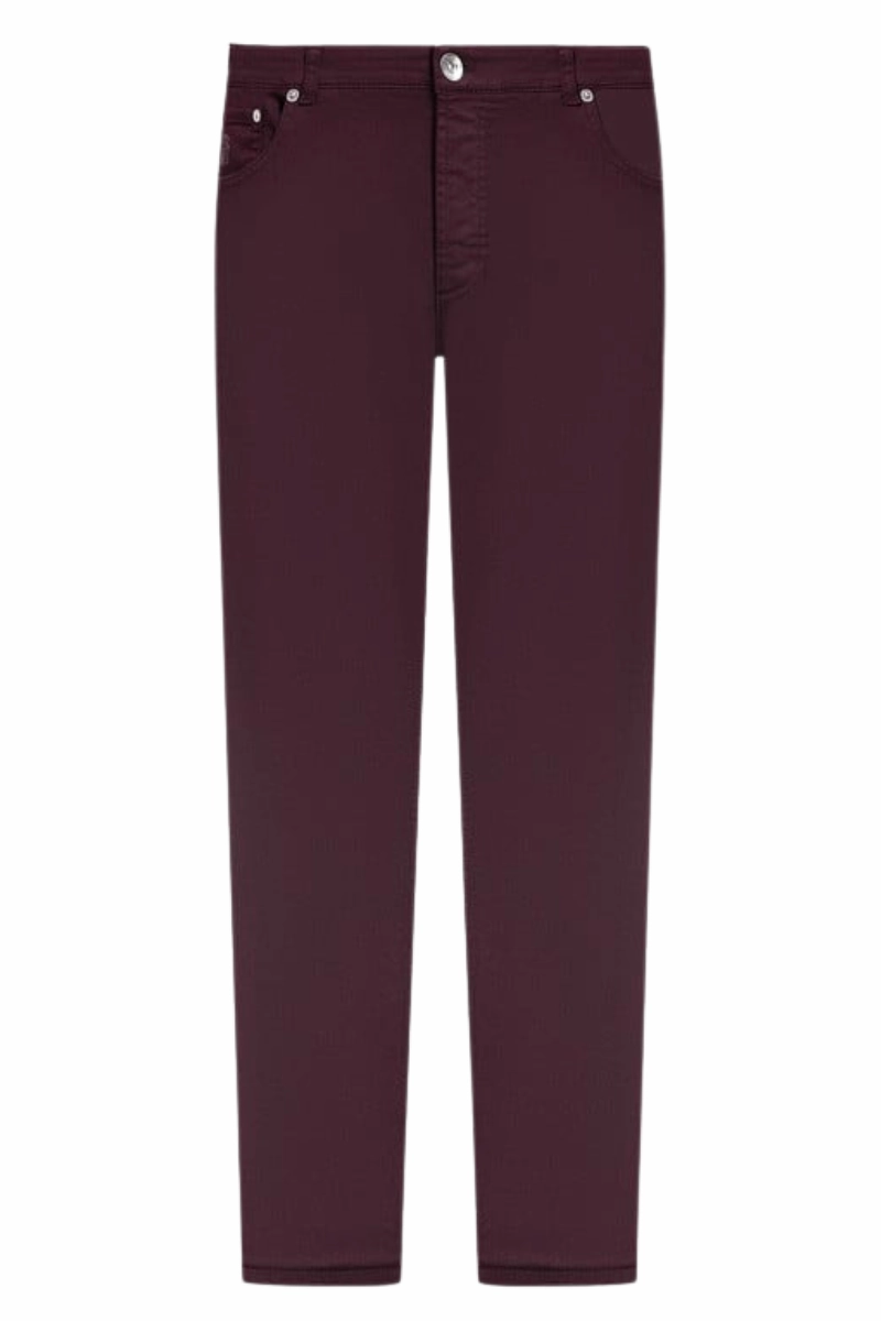 Garment Dyed Denim Casual Elegance