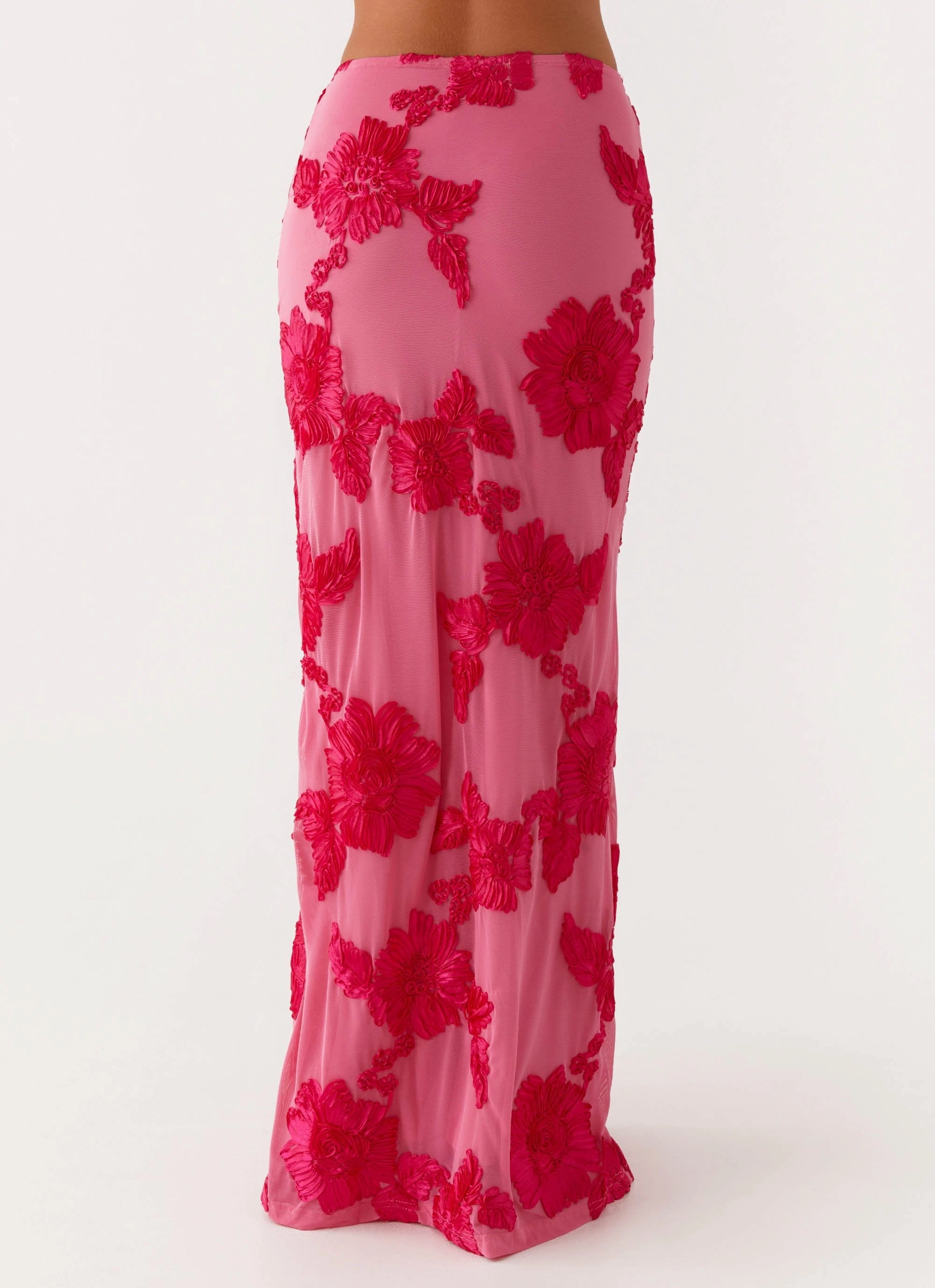 Radiate Maxi Skirt - Pink Cozy Tones