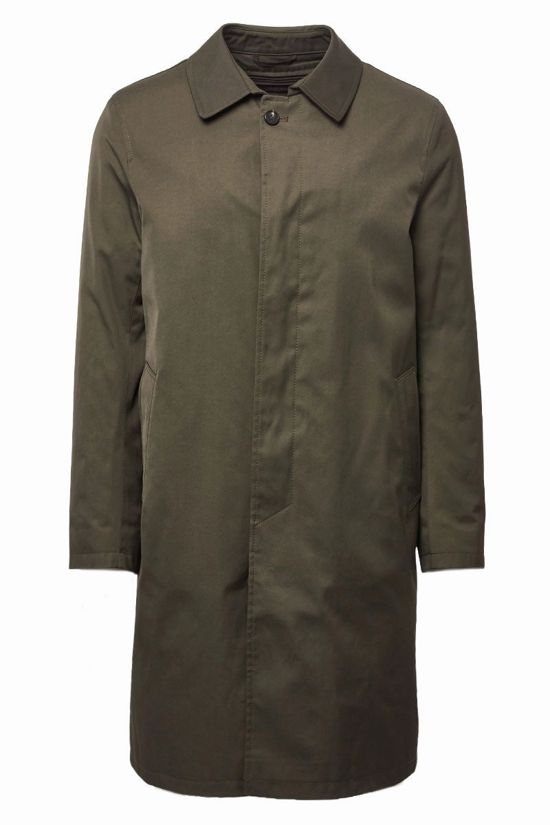 Capalbio Techno Twill Raincoat Suede