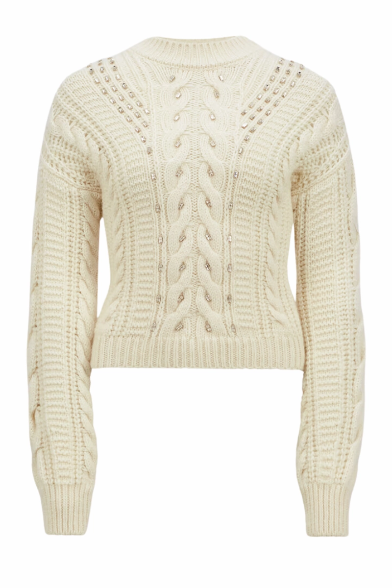Timeless Cozy Embroidered Sweater
