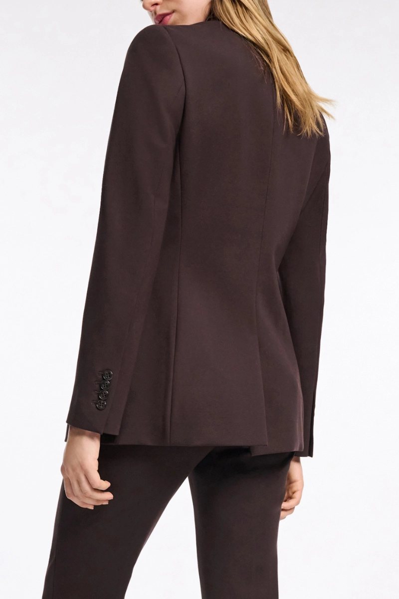 Polished Look Snap Button Emotional Essence Blazer