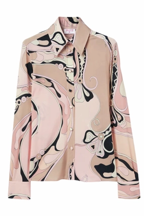 Orchidee Fitted Button Down Corporate Event